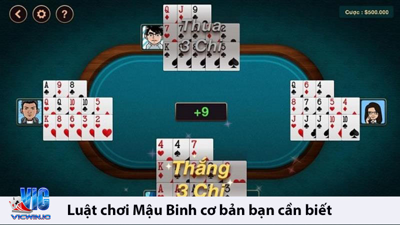 Luật chơi bài binh cơ bản cho người mới