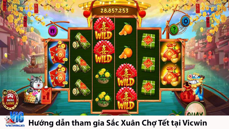 Hướng dẫn anh em tham gia sắc xuân chợ tết 