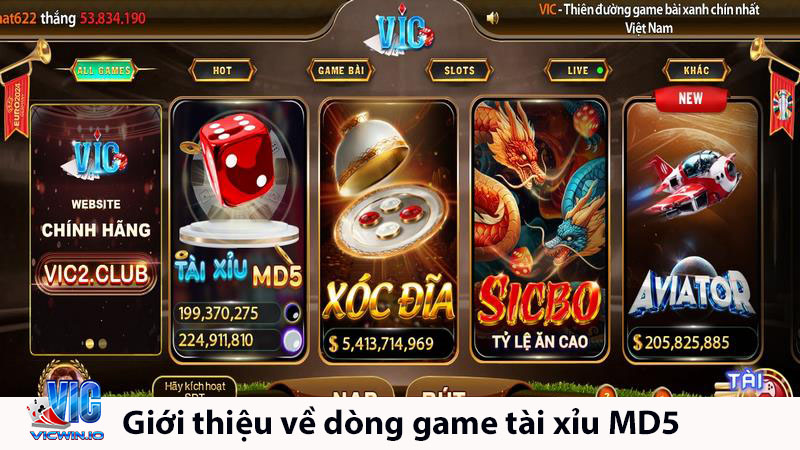 Tài xỉu md5 là game đổi thưởng hấp dẫn, minh bạch 